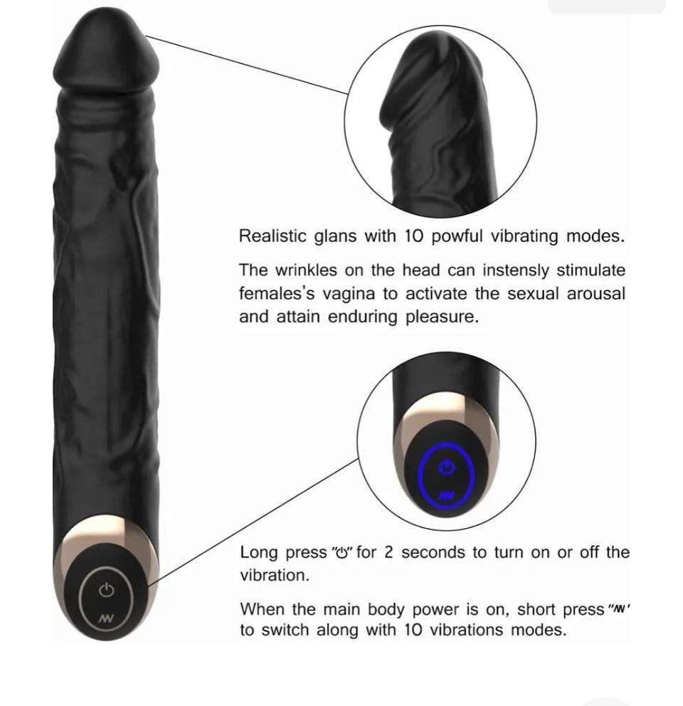 Black Desire™ 10-Speed Personal Massager