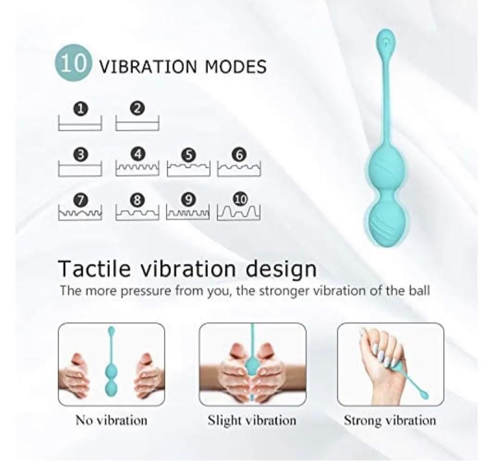 10-Mode Waterproof Rechargeable Kegel Trainer